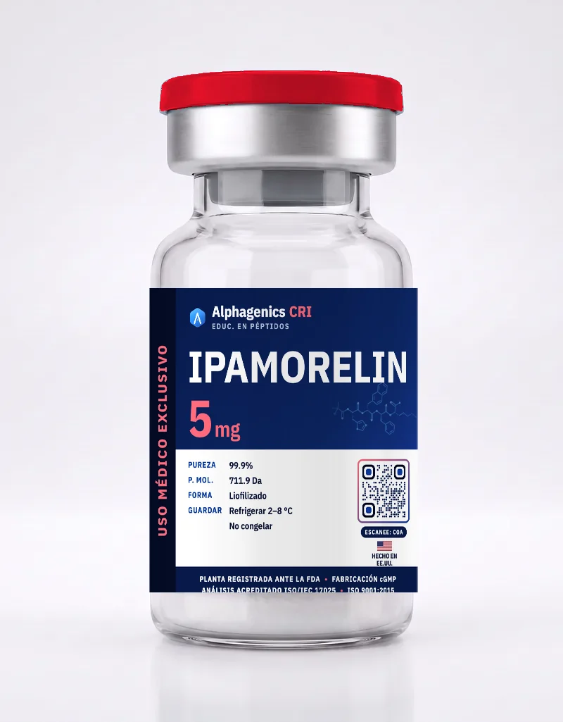 Ipamorelina — vial Alphagenics