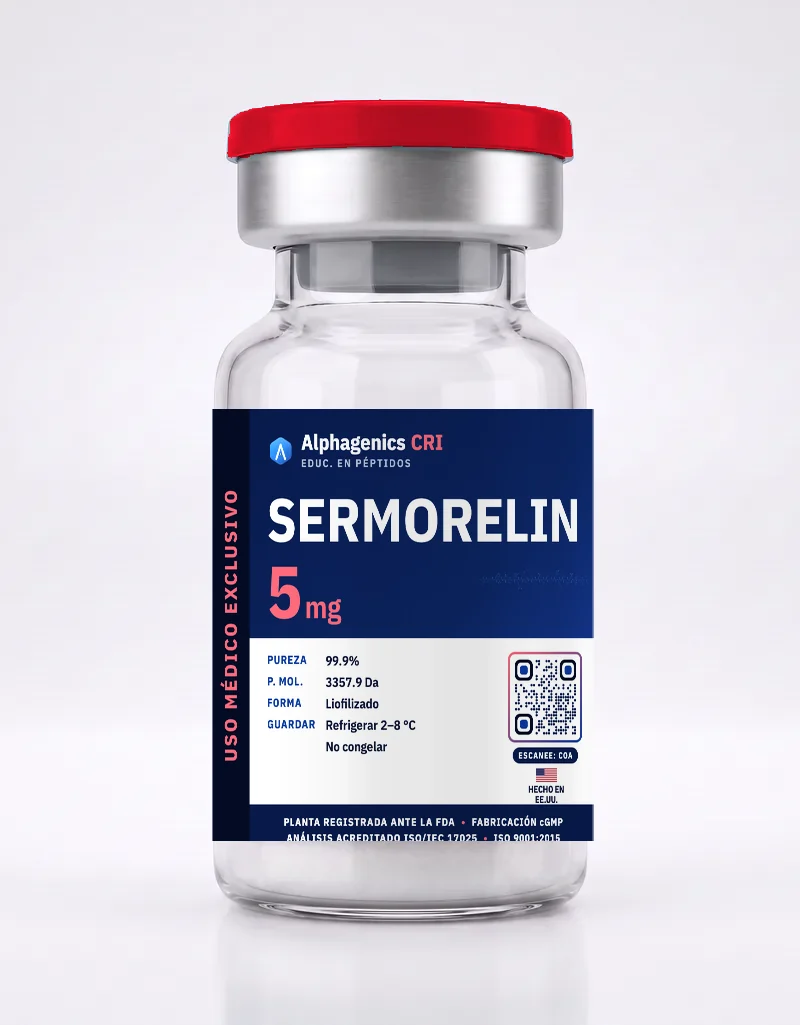 Sermorelina — vial Alphagenics
