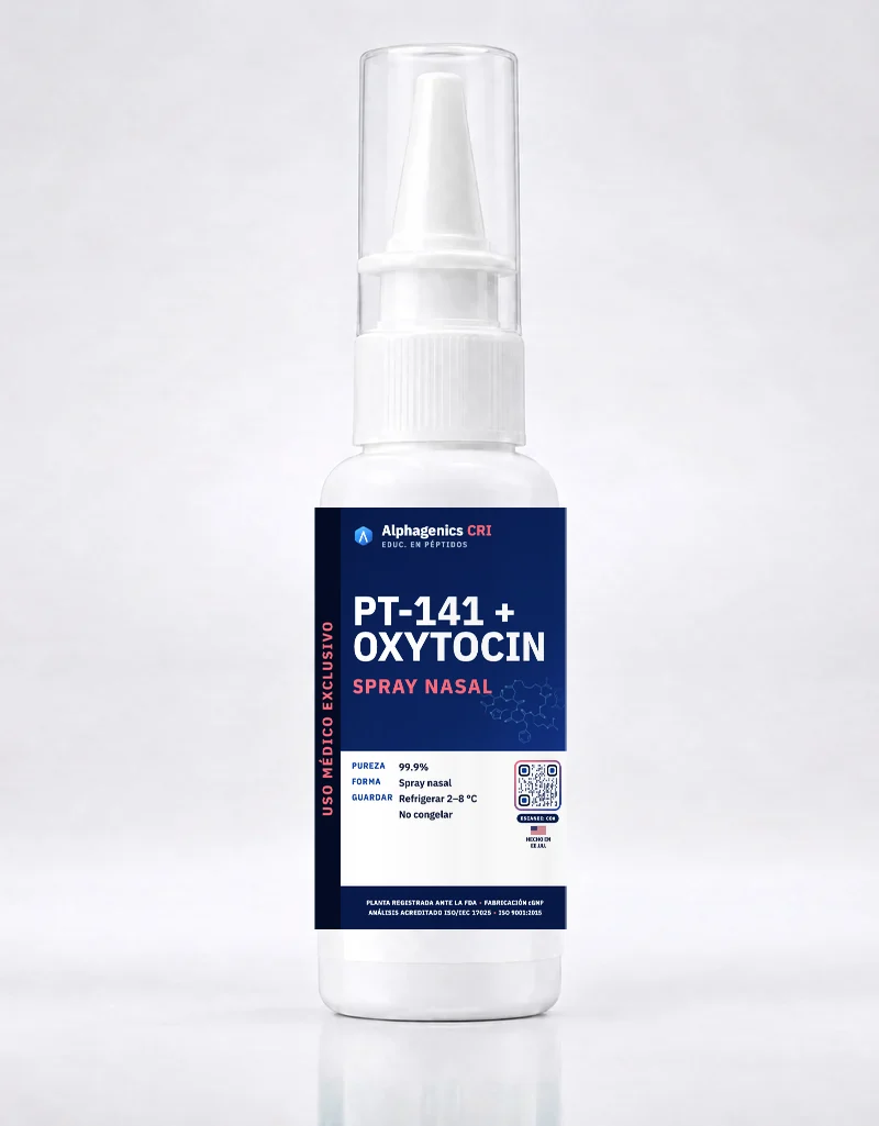 Spray PT-141 / Oxitocina — spray Alphagenics